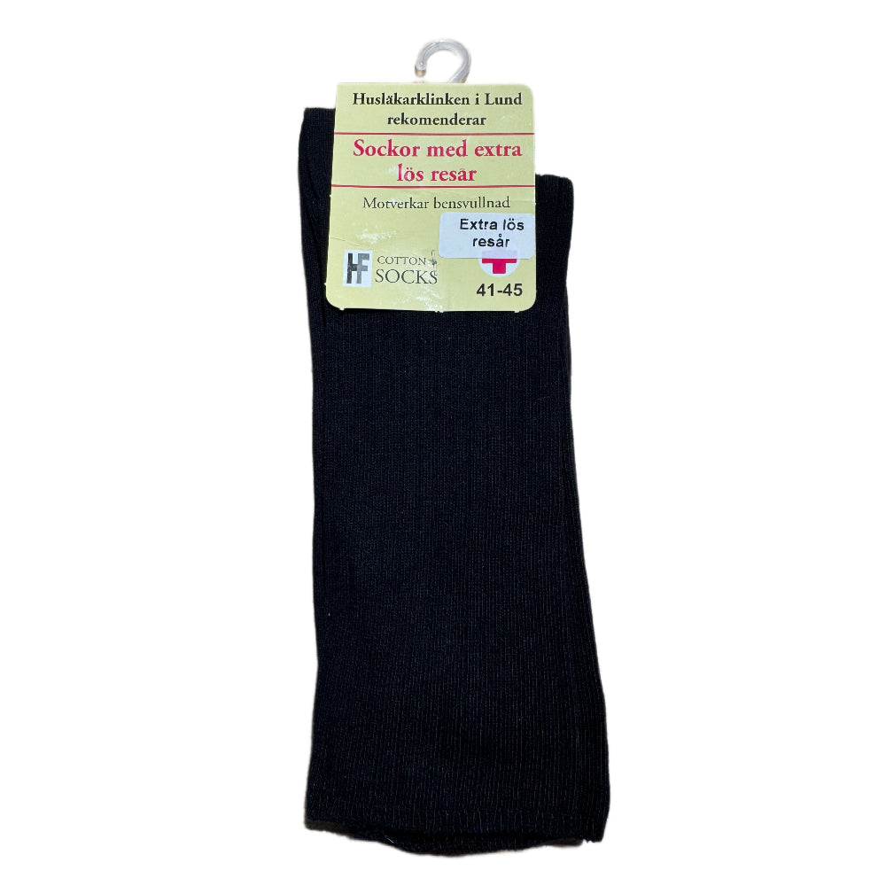 Strumpor med extra lös resår
