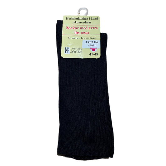 Strumpor med extra lös resår